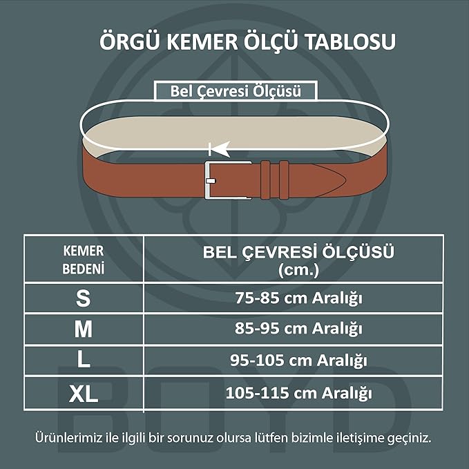 Rahat ve Şık Örgü Erkek Kemeri, Uniseks Kullanıma Uygun Kemer, Hakiki Deri Aksesuarlı Elastik Erkek Kemer, 3.5 cm Genişlik