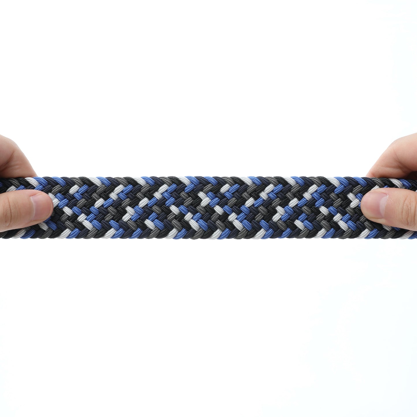 Rahat ve Şık Örgü Erkek Kemeri, Uniseks Kullanıma Uygun Kemer, Hakiki Deri Aksesuarlı Elastik Erkek Kemer, 3.5 cm Genişlik